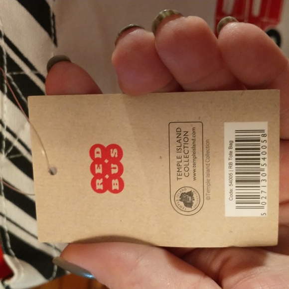 Red Bus - Cotton Victoria Bag - NWT - Picture 4 of 9